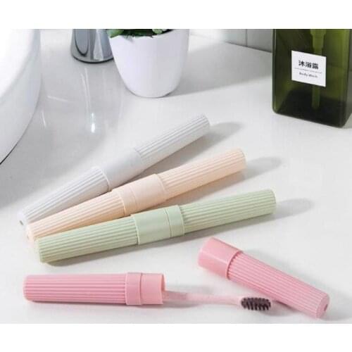 1PCS Toothbrush Cover Holder Portable Toothbrush Storage Case Box for Outdoor Travel Hiking Camping Protect Toothrush Cap Case