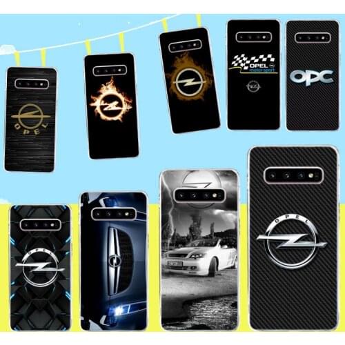 New Opel Astra car TPU Soft Silicone Phone Case Cover for Samsung S9 plus S5 S6 S7 edge S8 S10 plus