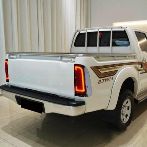 CSCSNL 1 Set Led Tail Lamp Rear Taillight For TOYOTA HILUX VIGO 2004 2005 2006 2007 2008 2009 2010 2011 2012 2013 2014 2015