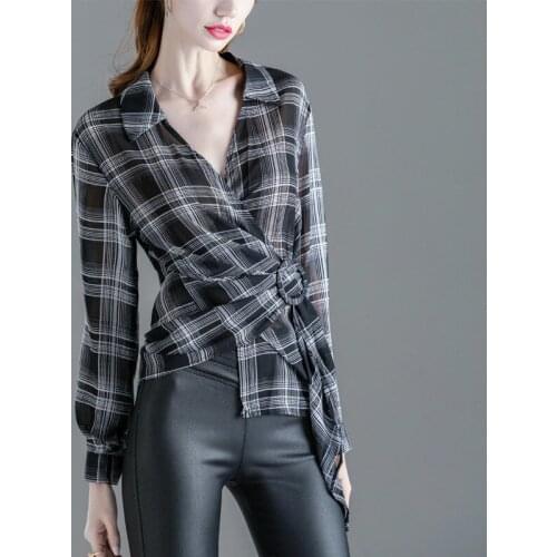 Womens Chiffon Blouses Lafaerter China