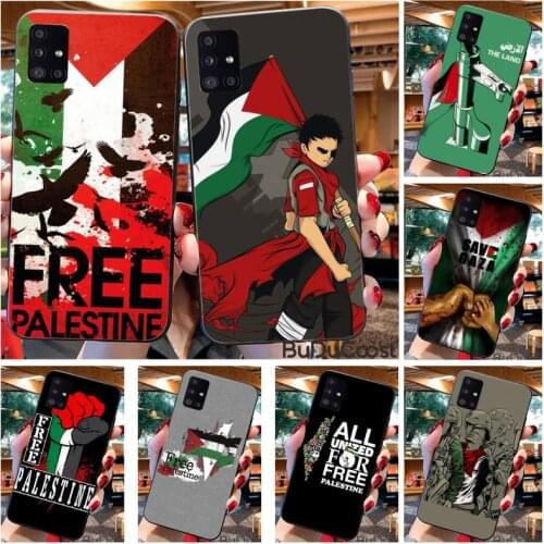 Riccu Palestine Flag Luxury Unique Phone Case For Samsung Galaxy A21S A01 A11 A31 A81 A10 A20E A30 A40 A50 A70 A80 A71 A51
