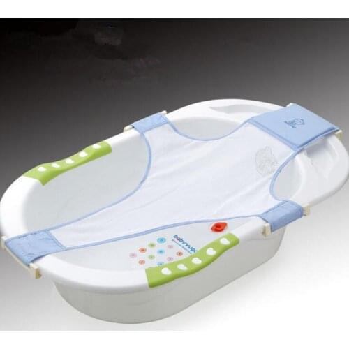 Babyyuga Baby Tub Net Security Support Child Shower Care for Newborn Toddlers Adjustable Safety Net Cradle Sling Mesh for Infant