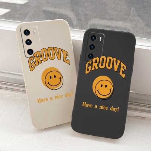 Letters Silicone Case For Huawei P40 P30 P20 Pro Protective Soft Phone Back Cover On Mate 40 30 20 Pro Lite P Smart 2021 Y7A