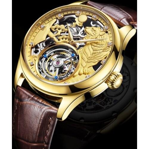 Mens watches top brand luxury mechanical 2021 sugess tourbillon watch seagull ST8230 movement sapphire waterproof luminous