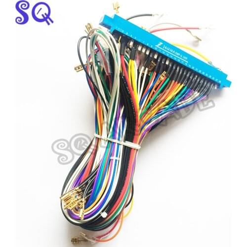 Jamma Harness with 5 6 action button wires Jamma 28 pin with 5 6 buttons wires for arcade game machine cabinet accessories