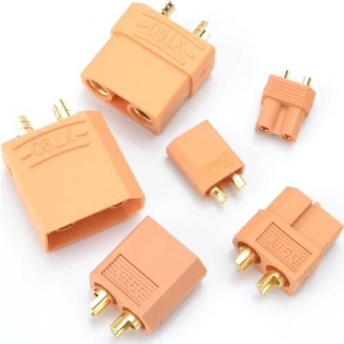 1set XT30 male parent XT60 anti fire model battery XT90 large current connector