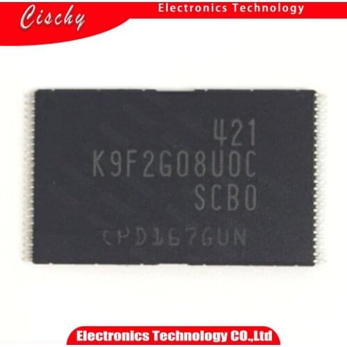 1pcs/lot K9F2G08U0C-SCB0 K9F2G08UOC-SCBO K9F2G08UOC K9F2G08U0C TSSOP-48 In Stock