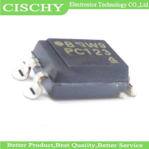 10pcs/lot PC123B PC123 DIP-4 SMD-4 In Stock