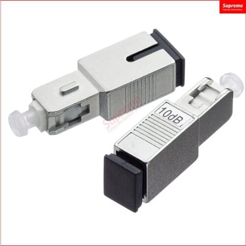 5pcs/Bag SC/UPC Male to Female Singlemode Fiber Optical Attenuator 2dB 3dB 5dB 7dB 10dB 15dB Fixed Optical Attenuation