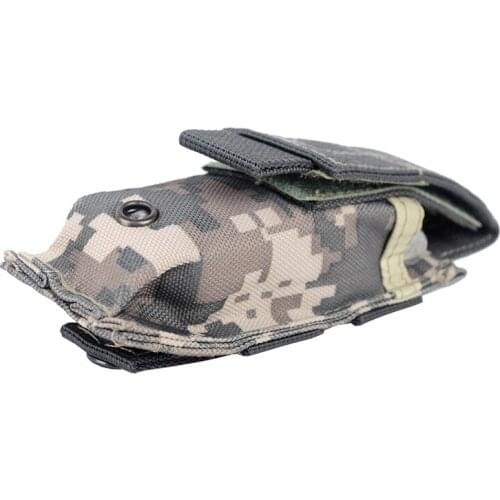 600D Outdoor Tactical Open Top Single Mag Bag Magazine Holster Pouch With Belt Clips