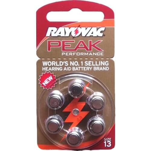 60 PCS NEW Zinc Air 1.4V Hearing Aid Batteries A13 13A 13 P13 PR48 Hearing Aid Battery For hearing aids