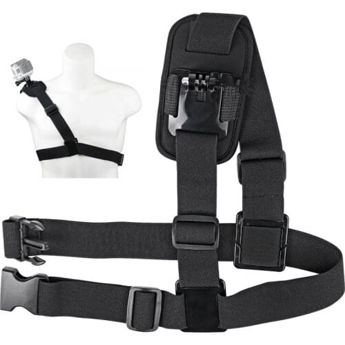 For Gopro Accessories Shoulder Strap Mount Sports Camera Shoulder Chest Strap Supports Belt For Gopro Hero 8 7 6 5 4 For YI DJI