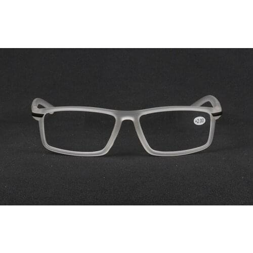 Oversize Cool Fashion Male Female Square Glasses Frame Reading Glasses Presbyopia Prescription optics Lens+1.0+1.5+2.0+2.5 +4.0