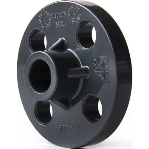 Gogo PVC Flange UPVC Chemical Parts Water Supply Pipe Flange Plastic Joint 20mm 25mm 32mm