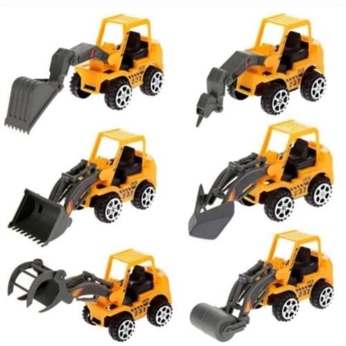 Kids Truck Mini Engineering Vehicle Car Model Vehicles Dump Truck Excavator Boy Early Educational Traffic Toy Gift For Kids Boys