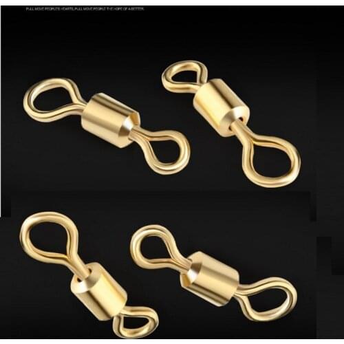 Stainless steel main line and sub line connector Fine fishing tools