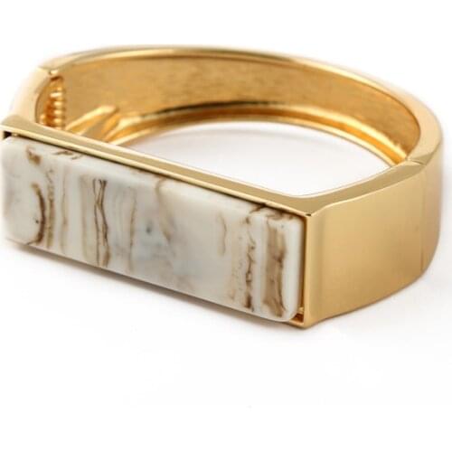 ORNAPEADIA 2018 hot selling Bracelet fashion Stylish Exquisite Europe popular high quality artificial gemston Bangles for women