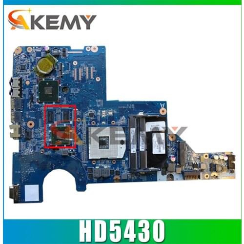 AKemy 631596-001 615580-001 608824-001 Laptop motherboard For HP CQ42 CQ62 G42 G62 Mainboard DAAX1IMB6A0 DAOAX1MB6F0 DA0AX1MB6H1