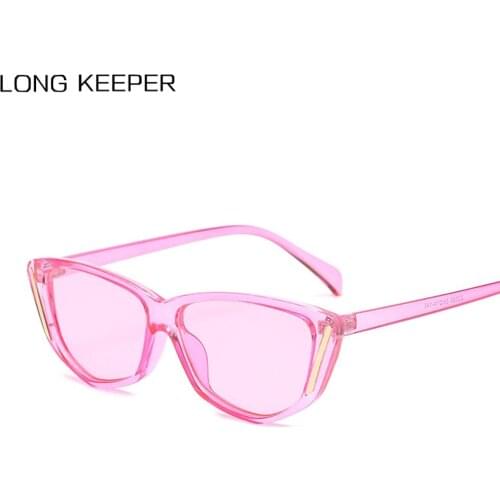 Fashion Cat Eye Sunglasses Women Brand Design Vintage Lady Sunglass Sexy Retro Pink Eyeglasses UV400 lunette soleil femme