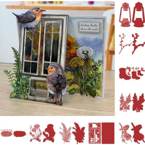 Door Miss Daisy Bunny 2021 Arrival New Metal Cutting Dies Scrapbook Diary Decoration Stencil Embossing Template DIY Handmade