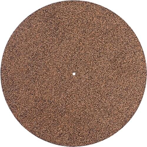 30cm Cork Rubber Turntable Platter Mat Anti-Static Vinyl Record Players Slipmat Lightweight Portable Music Element