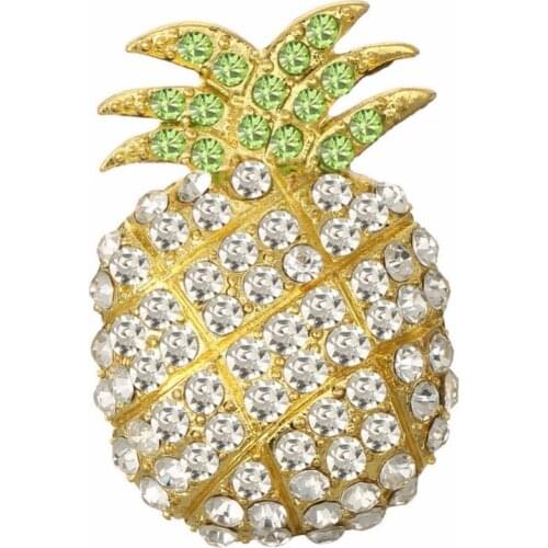 Flatback 34*23mm pineapple rhinestone button DIY Diamond Button Invitation girl hair Flower Accessory 50PCS/LOT(BTN-5646)