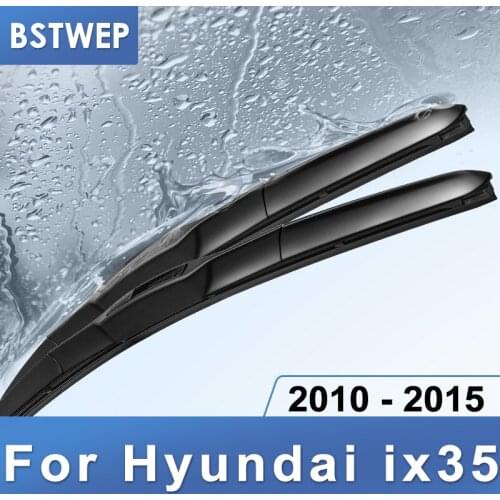 BSTWEP Windscreen Hybrid Wiper Blades for Hyundai ix35 Fit Hook Arms 2010 2011 2012 2013 2014 2015