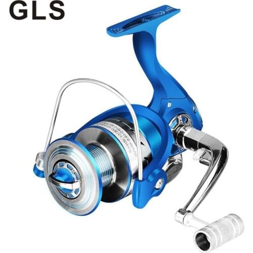 GLS brand full metal wire cup high-strength nylon body 2000-7000 series left/right interchangeable spinning wheel fishing reel