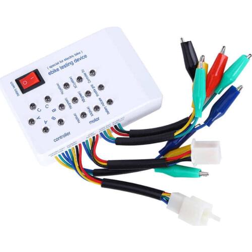 E-bike Tester Brushless Motor Controller Tester Indicator Electro Car Quick Scooter With Self-Check Function