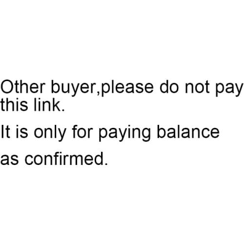 Choose the correct fee as confirmed, other buyer do not pay