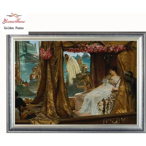 Golden Panno Needlework DIY DMC Cross stitch Sets For Embroidery kits Precise unprinted religion Patterns Counted Cross-stitch07