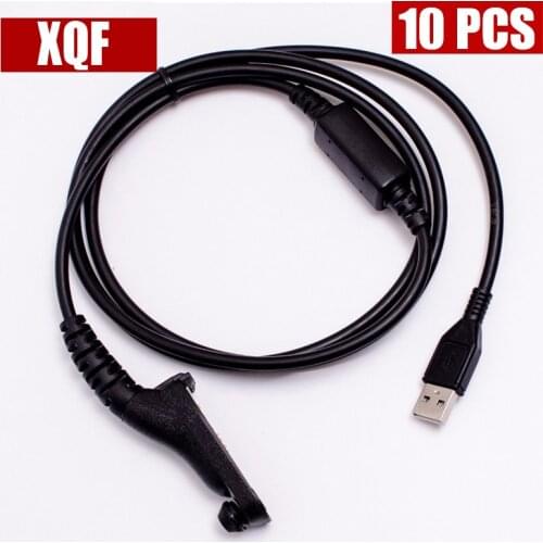 10PCS USB Programming Cable for Motorola Mototrbo XPR-6300 XPR-6350 XPR-6380 XPR-6500 XPR-6550 APX-6000 APX-7000 as PMKN4012B