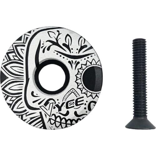 Bicycle Headset Top Cap MTB Road Bike Bowl Cover Aluminum Alloy 28.6mm Fork Tube Headset Cap Cycling Accessories