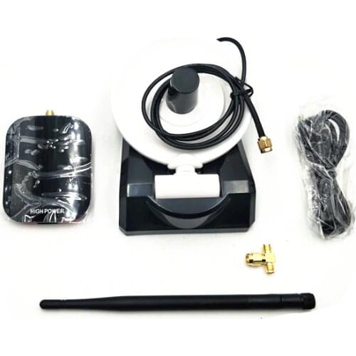 Long Range Password Cracking Dual Antenna USB WiFi Receiver Adapter Decoder 200m