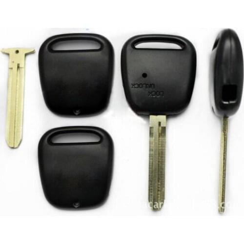 5PCS/lot For Toyota Tarago Corolla Celica Remote Key Shell Case 1 Side Button Fob Key Blank Cover