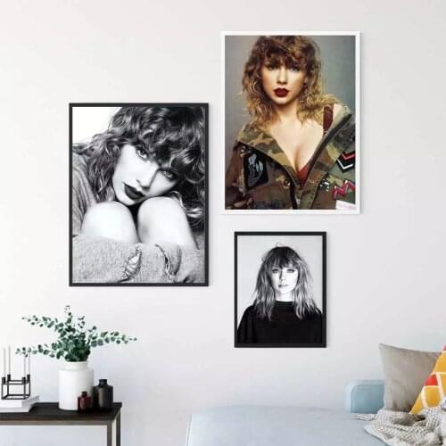 Taylor Alison Swift Album Reputation 2017 Beauty Room Bedroom Living Wall Art Home Decor Picture Quality Canvas Painting Poster