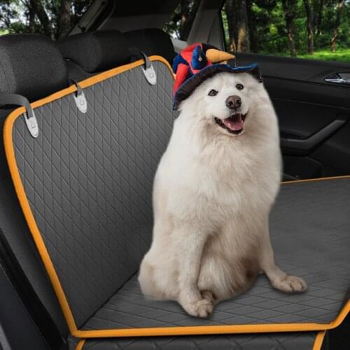 Car Accessories Dog Back Seat Cover Protector Waterproof Scratch Proof Nonslip Fur Durable Pet Seat Covers For Cars Pet Supplies