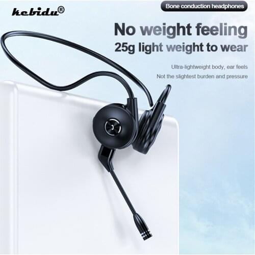 2021 Bone Conduction Bluetooth Earphone Sport Running Waterproof Wireless Bluetooth 5.0 Headphone With Microphone New Designed