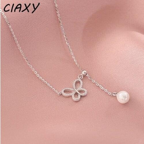 Женские ожерелья из жемчуга Ciaxy China At AliExpress