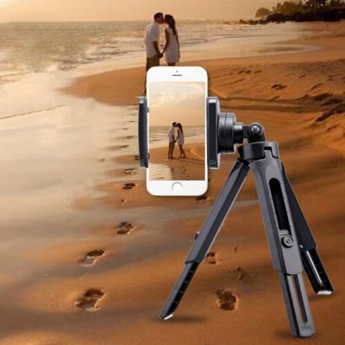 Mini Desktop Tripod 360-degree Rotation Foldable Shock-proof Lightweight Stand With Anti-skid Pad, Stable And Load-resistant
