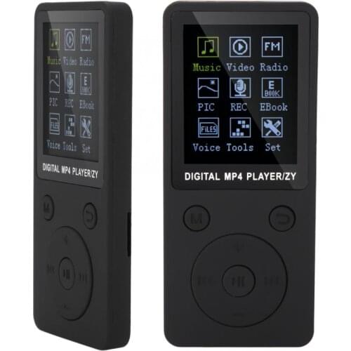 Portable Sport MP4 Music Player Support Radio e-Book Voice Recording Video with Headphone Long Standby Time