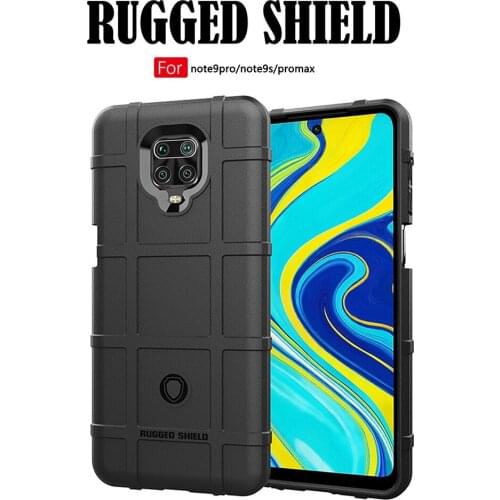 Shockproof Thicken Case For Xiaomi Redmi Note 9S Case Shield Cover TPU Full Protection Redmi Note 9 S Case Redmi Note 9 Pro Max