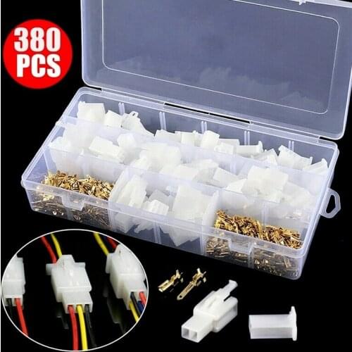 380/500pcs Automotive 2.8mm Electrical Motorcycle Bike Car Erminals Wire Connector Male Female Cable Terminal Connectors Plug