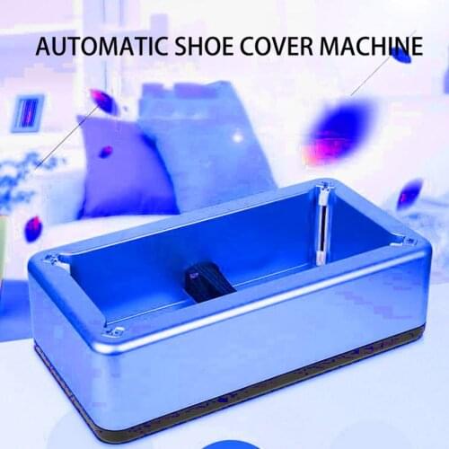 Protective Overshoe Machine Portable Mechanical Disposable Dustproof Cleaning Hygiene Home Office Automatic Shoe Cover Machine