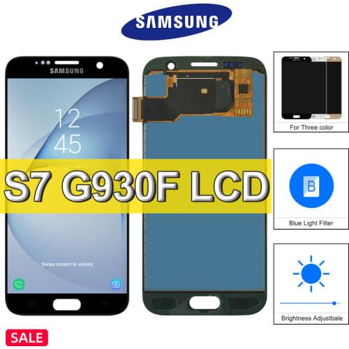 5.1'' LCD For Samsung Galaxy S7 LCD G930 G930F LCD Display Touch Screen Digitizer Assembly For Samsung galayx S7 Fast Shipping