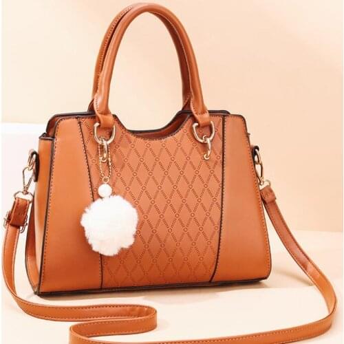 Winter New Style Large-capacity Stereotyped Ladies Bags Fashion Elegant Ladies Handbags Luxury Womens Single Shoulder Big Bag