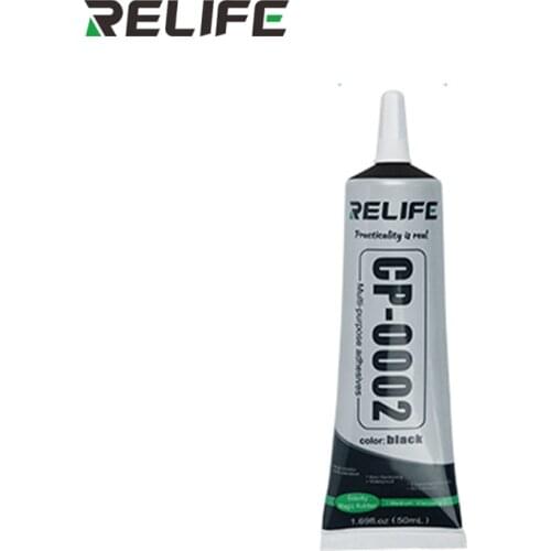 1Pcs 50ML Phone Repair Black Glue Pin Design High Elasticity Adhesive Liquid Glue for Phone Frame/Display/ Back Cover Repair