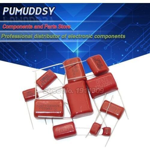 10PCS 250V 106 104 473 474 684 105 225 475 J 250V 100NF 47NF 470NF 680NF 10UF 0.1UF 0.047UF 0.68UF 1UF 2.2UF 4.7UF CBB capacitor