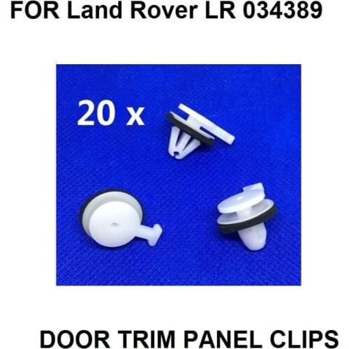 20x Windscreen Pillar Trim Clips, A Pillar Trim Clips- For Land Rover & Range Rover, oe#LR 034389