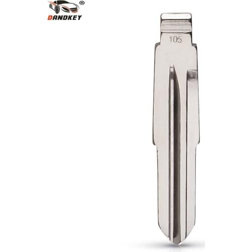 Dandkey 105# Remote Car Key Blade For Chevrolet Epica New Flip Folding Remote Key Blade Replacement NO.105